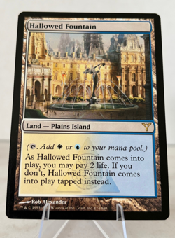 MTG Hallowed Fountain Magic the Gathering Dissension #174 Regular 2006 NM - Image 1