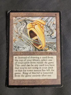 MTG - Ring Of Ma'ruf - Arabian Nights - Light Play - Image 1