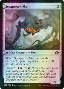 MTG Scrapwork Mutt Foil ** The Brothers' War ** English (NM) - Image 1