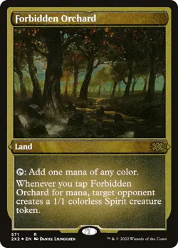 Forbidden Orchard (Foil Etched) [2X2 - 571] - NM [Foil] TCG MTG - Image 1