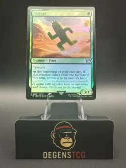Cactuar 0177 Final Fantasy Foil mtg english - Image 1