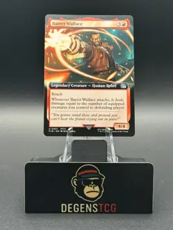 Barret Wallace Extended art 0457 final fantasy mtg English non foil - Image 1