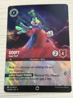 Disney Lorcana: Goofy - Super Goof 214/204 Enchanted - Ursula's Return - Image 1