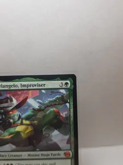 MTG Michelangelo, Improviser NM - Teenage Mutant Ninja Turtles (TMT) 119 M - Image 3