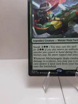 MTG Michelangelo, Improviser NM - Teenage Mutant Ninja Turtles (TMT) 119 M - Image 5