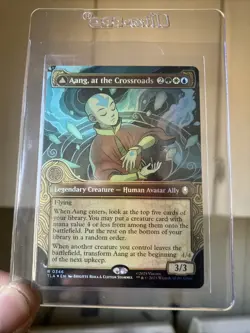 Aang, at the Crossroads (Showcase) Avatar: The Last Airbender Borderless - Image 1