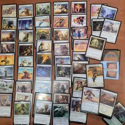 Custom Commander MTG Deck Magic = Raksha Golden Cub Purre White Tribal **CATS** - Image 2