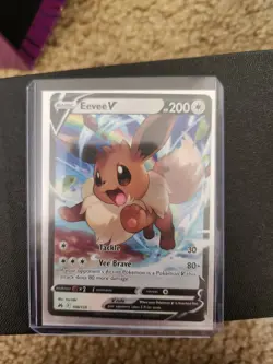 Eevee V 108/159 Crown Zenith NM Ultra Rare Pokemon Card - Image 1
