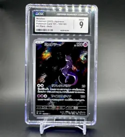 Pokemon Mewtwo 183/165 Sv2a Card 151 Art Rare Holo CGC 9 Japanese 130 HP - Image 1