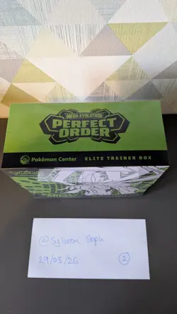 Perfect Order Pokemon Center Elite Trainer Box SEALED - Image 2