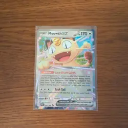 Pokemon TCG Perfect Order Meowth EX 062/088 Double Rare Holo NM Near Mint - Image 1