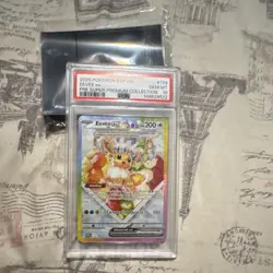 Pokemon Eevee ex 174 Scarlet & Violet Promo EX Holo 2025 PSA 10 - Image 1