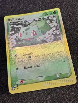 Bulbasaur 39/95 Pokemon TCG EX Team Magma VS Aqua Reverse Holo Vintage NM/VLP - Image 2