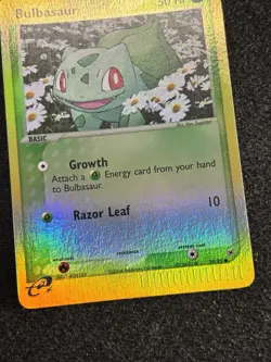 Bulbasaur 39/95 Pokemon TCG EX Team Magma VS Aqua Reverse Holo Vintage NM/VLP - Image 3