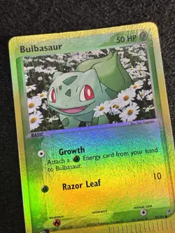 Bulbasaur 39/95 Pokemon TCG EX Team Magma VS Aqua Reverse Holo Vintage NM/VLP - Image 4