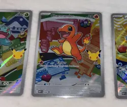 Pokemon First Partner Illustration Collection Series 1 GEN 1 Starters Set TCG NM - Image 4
