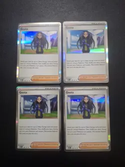 4x Greeta 188/197 Pokemon TCG Obsidian Flames Playset Near Mint - Image 1