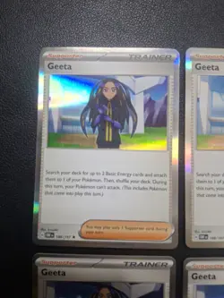 4x Greeta 188/197 Pokemon TCG Obsidian Flames Playset Near Mint - Image 2