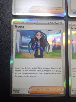 4x Greeta 188/197 Pokemon TCG Obsidian Flames Playset Near Mint - Image 5
