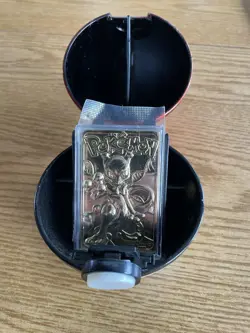 Pokemon Burger King Gold-Plated Mewtwo 1999 - Image 1