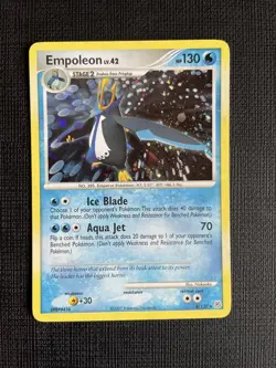 Pokemon TCG Empoleon Diamond & Pearl 4/130 Holo Holo Rare - NM - Image 1