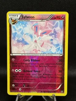 Pokemon XY - Furious Fists Sylveon Reverse Holo 72/111 - LP/MP - Image 1