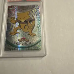 2000 Topps Chrome Pokemon #63 Abra Pokemon Spectra PSA 10 - Image 4