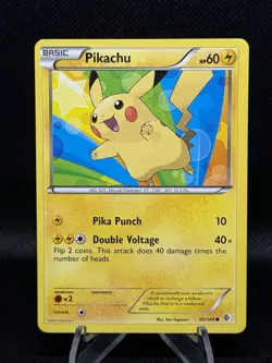 Pokemon TCG - PIKACHU - 50/149 - BLACK & WHITE: BOUNDARIES CROSSED (2012) - MP - Image 1