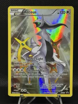 2015 Arceus XY83 (Full Art) Pokemon XY- Black Star Promos Holo - Image 1