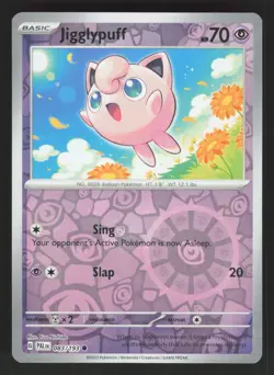 Jigglypuff 083/193 Reverse Holo Pokemon TCG Paldea Evolved NM - Image 1