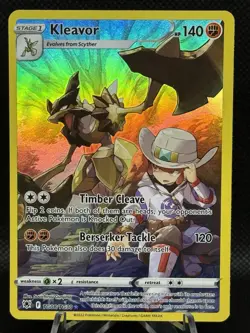 Kleavor TG08/TG30 Astral Radiance Trainer Gallery Holo Pokemon TCG NM Condition - Image 1