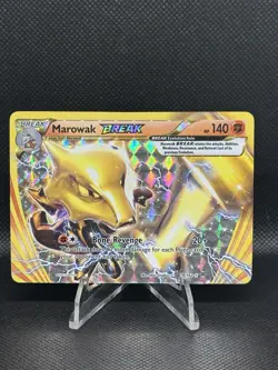 2015 Pokemon Marowak Break Miss Print Super Rare 79/162 NM Break - Image 1