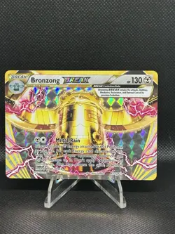 Pokemon XY Fates Collide Bronzong Break 62/124 LP Condition - Image 1
