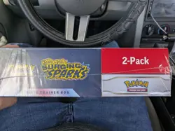 Pokemon Surging Sparks Elite Trainer Box ETB + Booster Bundle, 2-pack Costco Set - Image 2