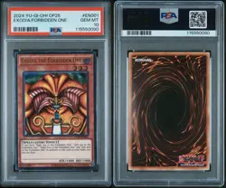Yu-Gi-Oh EXODIA THE FORBIDDEN ONE ULTIMATE RARE OP25-EN001 YUGIOH PSA 10 - Image 3