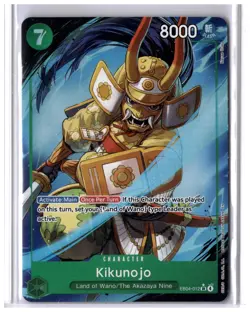 Kikunojo Alt Art Super Rare #EB04-012 SR One Piece ENG - Image 1