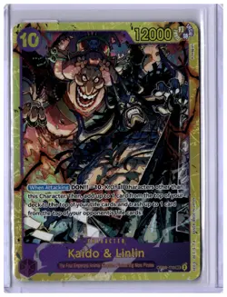 Kaido & Linlin Two Legends Secret Rare Alternate Art #OP08-119 One Piece ENG - Image 1