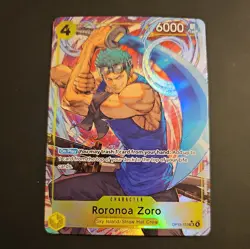 Bandai Roronoa Zoro OP15-113 Alternate Art Foil One Piece CCG - Image 1