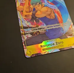 Bandai Roronoa Zoro OP15-113 Alternate Art Foil One Piece CCG - Image 2