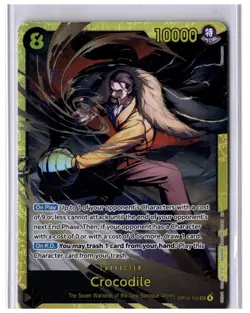 Crocodile Secret Rare #OP14-120 SEC One Piece ENG - Image 1