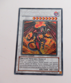 YUGIOH TCG RED DRAGON ARCHFIEND CT05-EN002 SECRET LIMITED EDITION LP - Image 3