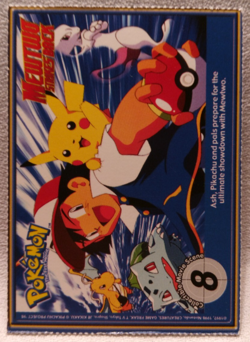 1999 Pokemon Burger King PokeTrivia Movie Cards Hitmonlee, Hitmonchan Evolution - Image 4