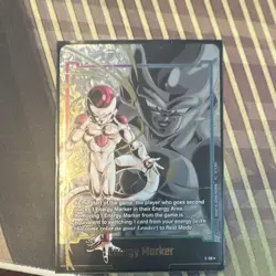 Bandai Dragon Ball Super Foil Frieza Energy Marker E-98 Card - Image 1