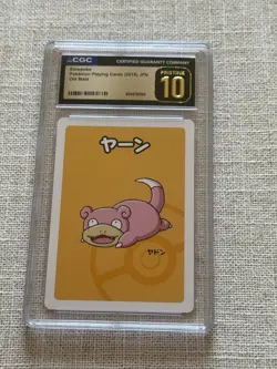 Pokemon Playing Cards 2019 Japanese Slowpoke CGC Pristine 10 Old Maid Set - Image 1