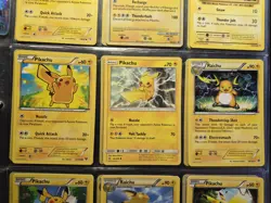 Pikachu & Raichu 9-Card Lot w/ 2010 HGSS03 Black Star Promo Pokemon TCG WOTC 3 - Image 3