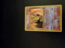 Pokemon TCG Moltres Fossil Holo Rare Card #12/62 Unlimited - Image 3
