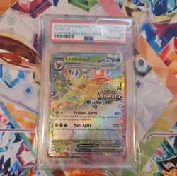 Leafeon ex - (Prismatic Evolutions Stamp) 006/131 Miscellaneous Cards Holo - Image 1