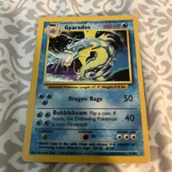 Pokemon Cards Gyarados 6/102 Holo Base Set Rare NM - Image 2