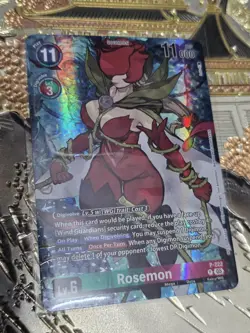 Digimon Card Game Rosemon (Time Stranger Box Topper) Promo Digimon Promotion Car - Image 1