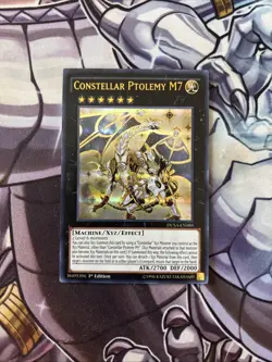 (YCL) Yugioh- 1X Constellar Ptolemy M7 - Ultra Rare - 1st Edition DUSA-EN089 VLP - Image 1